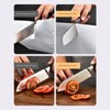 Knife Sharpener Diamond Black Ergonomic Multifunctional Adjustable 3 Stages Kitchen
