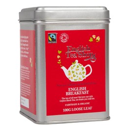ETS English Breakfast, Organic Fairtrade, Loose Tea, 100 g Tin