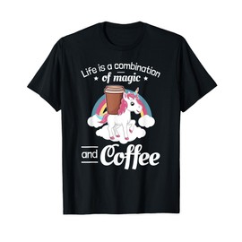 Coffee Unicorn Magic T-Shirt
