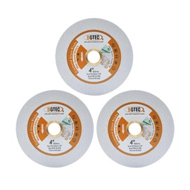 Glass Cutting Disc - BGTEC 4" 100mm Diamond Cutting Blade for Glass,Jade,Crystal,Wine Bottle,Ceramic Tile,Marble,Artificial Stone,3 Pack