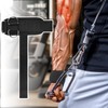 Gym Wrist Straps - Weightlifting Straps Men | Rubber Heavy
