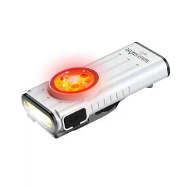 WT3 1PK White Ultra-thin Aluminum Red Flashing USB Type-C Strobe Light 260LM IP33 Magnetic Base EDC FlashlightBody Color: White, Lamp Power(W): 5