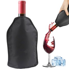 Roysmart Weinkühler Manschette, Kühlmanschette für Wein & Sekt, Flaschenkühler Manschette Sektflasche Weinkühler Sektkühler Hülle Manschetten für Wein, Champagner