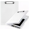 2023 Clipboard File Board with Clip A4 Side Open Storage
