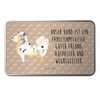 Mr. & Mrs. Panda Metal Tin Rectangular Dog Australia Shepherd