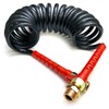 MelTruck® 2 x air spiral compressed air loop, spiral hose,
