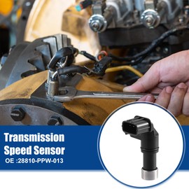 X AUTOHAUX 1 x Transmission Speed Sensor Suitable for Honda Accord - Black