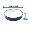 Granite bowl Enamel Roasting Pan - 12.6 Inch Large Round