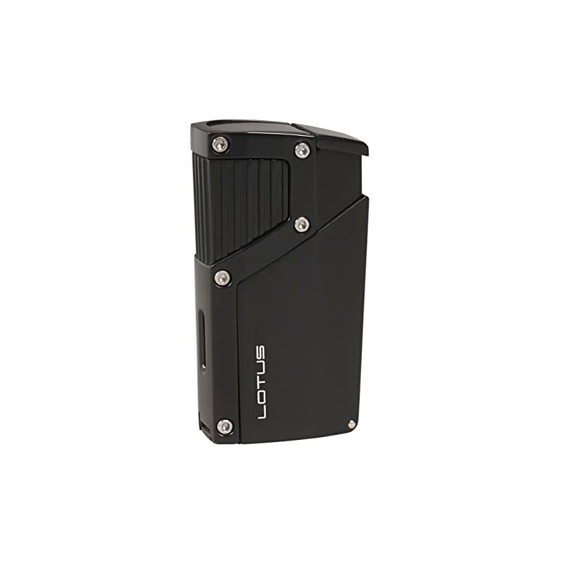 Lotus Czar Cigar Lighter with Quad Pinpoint Torch Flames, Single