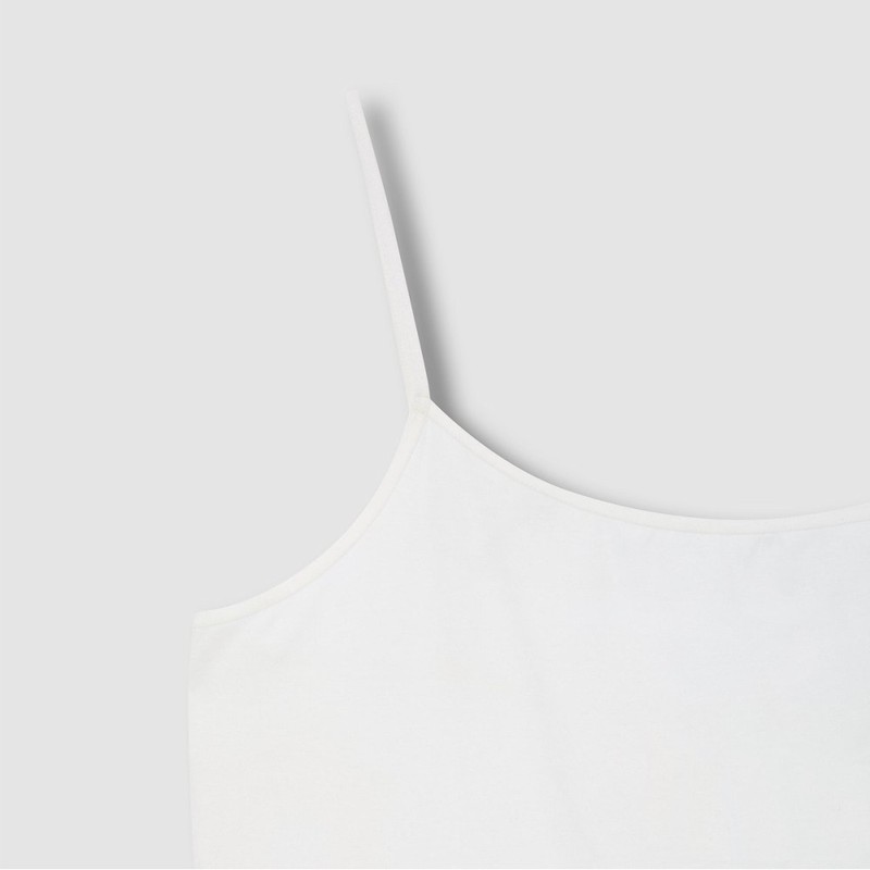 JAJU [JAJU/자주] 여 코튼 캐미솔_화이트 [JAJU] Women's Cotton Camisole_White