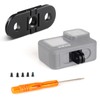 HSU Tripod Mount Adapter for GoPro, Folding Finger with 1/4