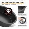 HONGBAKE Round Cake Pan Set for Baking, 8 Inch, Nonstick