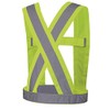 Pioneer 4-Inch Wide Adjustable Lightweight High Visibility Safety Sash, Reflective
