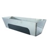 Yajuyi Stainless Steel Mud Pan/Drywall Putty Mud Pan Left Joint