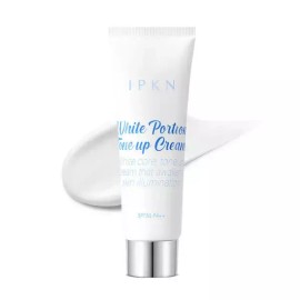 Ipken 입큰 화이트 포션 톤업 크림 50ml 톤결정 보정템 자외선차단 3중기능성 Lip Big White Potion Tone Up Cream 50ml Tone Correction Item with Sunscreen and 3-Function Formula [Big-sized Whitening Potion Tonup Cream 50ml]