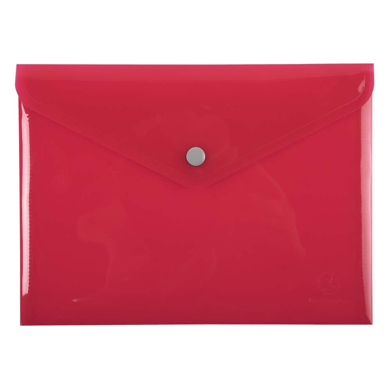 Exacompta - Ref. 34440E - 1 Pocket with snap Button