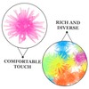 KONTONTY 50pcs Sticky Wall Crawling Stretchy TPR Props for Parties