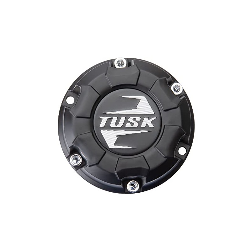 Tusk Wheel Cap 4/110-4/115, 5/4.5 Low Profile Matte Black
