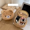 Fluffy Portable Large Capacity Toiletry Pouch Bag 3ea