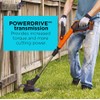 BLACK+DECKER 20V MAX Cordless String Trimmer and Edger with Spool,