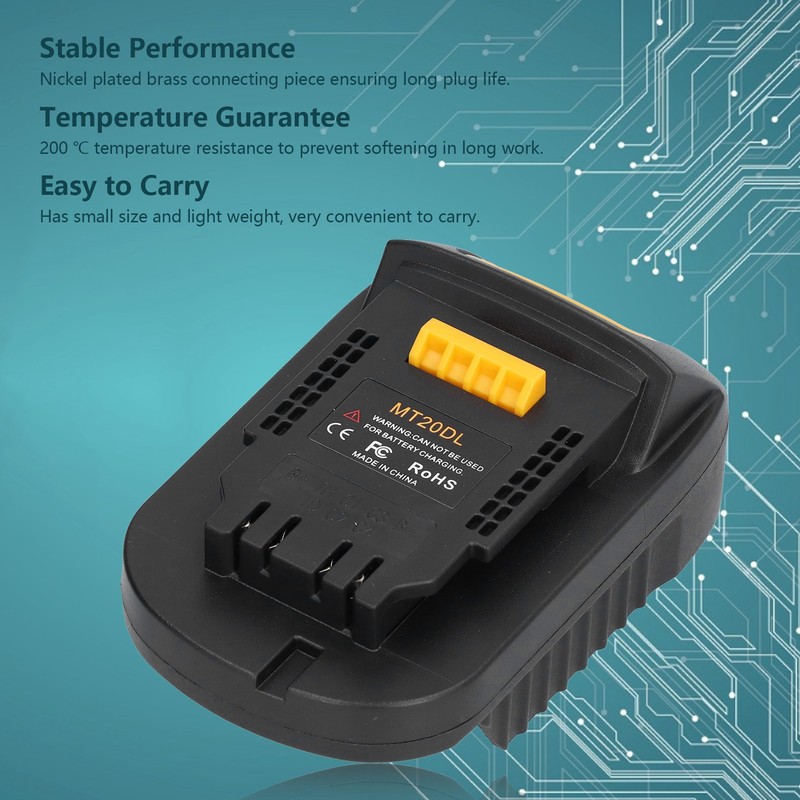 Battery Adapter Converter Conversion Kit Dock Power Connector Tool 18V