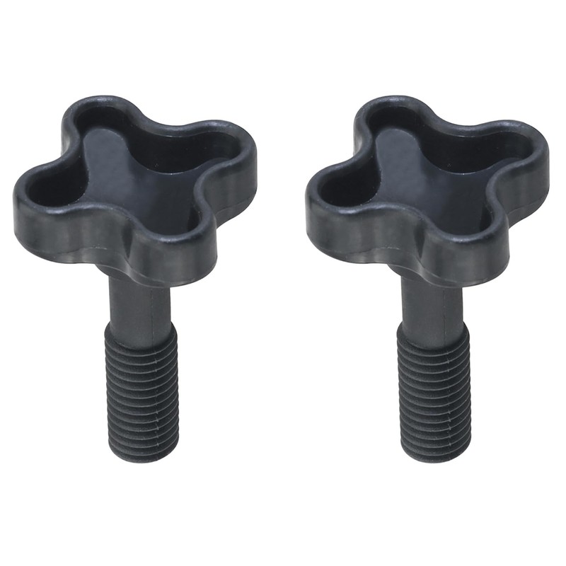2PCS Plastic Fixing Screw Black for Garden Swing Canopy Frame
