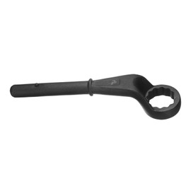 HARFINGTON Offset Box End Tubular Handle Wrench 1-9/16" CR-V 12 Point Offset Single End Torx Wrench High Neck Tubular Box Wrenches for Tightening Remove Screws and Fasteners, Black