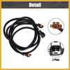 Partuto Fog Light Wiring Harness Kit 56045501AC for Dodge for