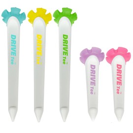 DRIVE TEE World Standard Golf Tees with Minimal Resistance for Stable Golf Balls