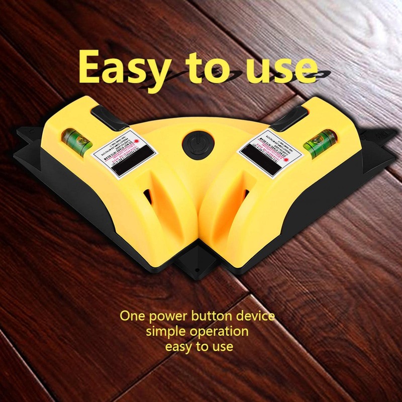 Floor Laser Leveling Tool, Right Angle 90 Degree Tile Laser