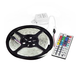 RV Awning Camper Boat recreational vehicle RGB LED Lights 12 feet of LED Strips with 44 key IR remote control