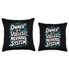 Postural Tachycardia Syndrome POTS Awareness Throw Pillow