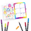 Tombow - Rotuladores artísticos con doble pincel, brillantes, paquete de