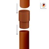 INEFA Downpipe Connector, PVC DN50 / 50 mm, Brown, Drain