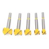 CENPEK 5 Pieces Carbide Drill Bit Set, Hinge Hole Saw