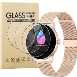 KUSINHOKA Pack of 3 Screen Protectors Compatible with Ice-Watch ICE Smart 2.0 1.2 Inch, [Anti-Scratch] Soft TPU Screen Protector, Full Coverage HD Clear Anti-Fingerprint Film
