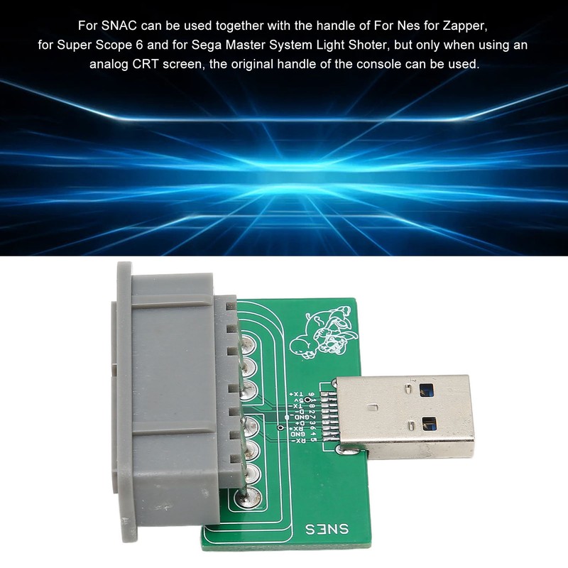 for SNES Adapter for SNES OEM Controller USB 3.0 for