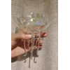 Magic Ocean Jellyfish Glass Cup Colorful Cocktail or Martini Cup