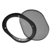 sourcing map Speaker Grill Cover 5.94X8.27inch Mesh Decorative Square Subwoofer