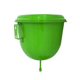 STP GOODS Aluminum Wall Lavabo Tap up Hand Sink Rukomoynik HandWasher Tank, for Home Cabin Camping, Outdoor/Indoor, Green, 4.75-qt. (4.5 L), 465378