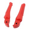 1 Pair Foot Pegs Bracket Kit Aluminium Alloy Motorcycle Foot
