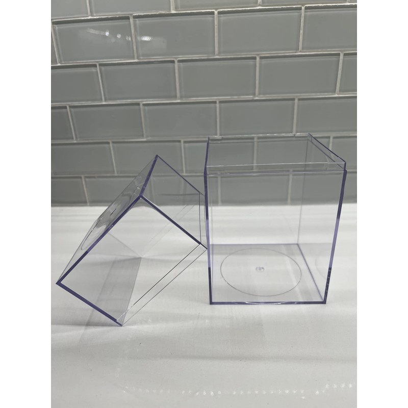 Storing Box in Clear Finish 4 W x 4 L