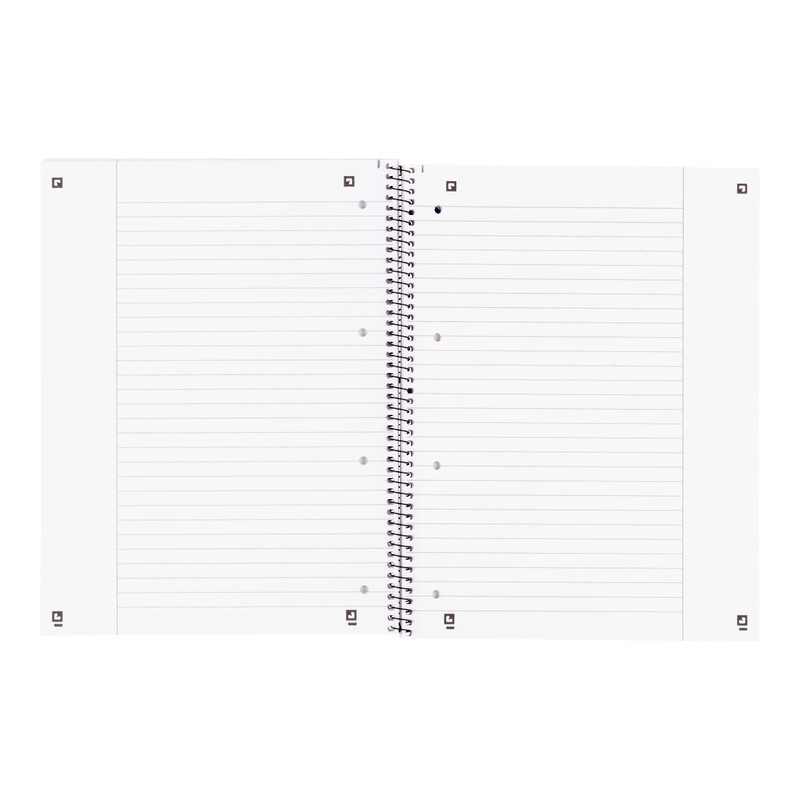 Oxford School Optic Paper 90 g/m² 100050355 College Notepad/A4 +/Lined/Margin,