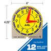 Judy Instructo Mini-Clocks - 4 1/8 x 4 inches -