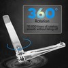 KATX 2 Pcs Nail Clippers Set, Heavy Duty Stainless Steel