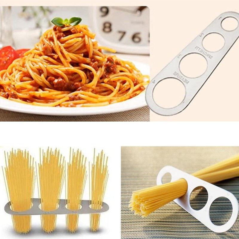 Stainless Steel Spaghetti Measure Tool, 4 Serving Portion Control Cooking