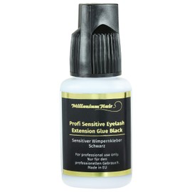 MilleniumHair Sensitive Eyelash Glue for Allergy Sufferers for Eyelash Extension: Lash Glue (Black) 7g