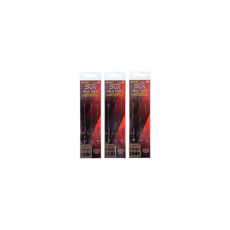 ESP Pva Bag Rigs Barbed: 6