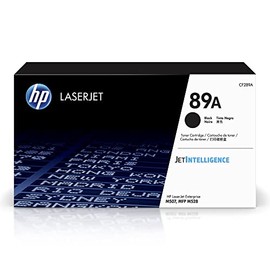 Original HP 89A Black Toner Cartridge | Works with HP LaserJet Enterprise M507 Series, HP LaserJet Enterprise MFP M528 Series | CF289A