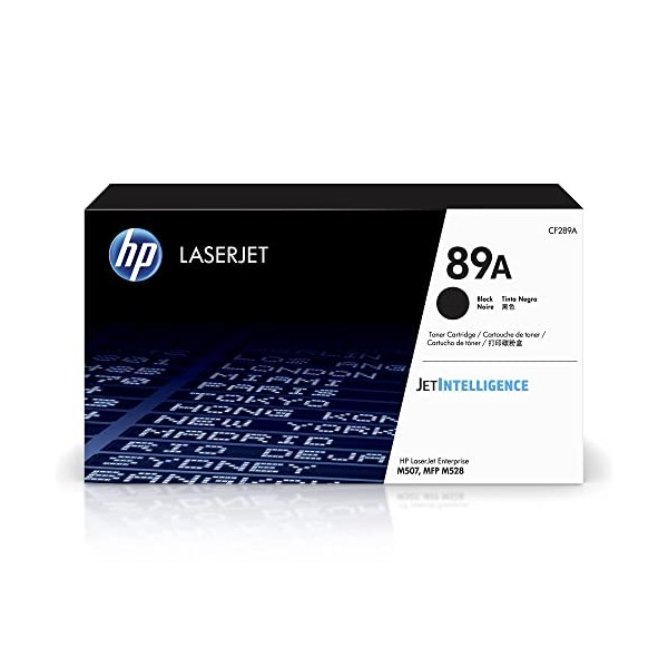 Original HP 89A Black Toner Cartridge | Works with HP